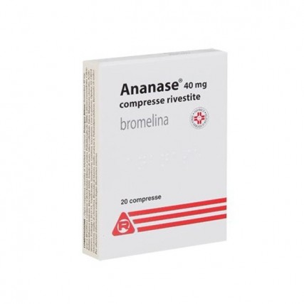 ANANASE*20 cpr riv 40 mg