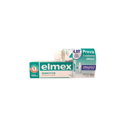 ELMEX SENSITIVE SPECIAL PACK 1 DENTIFRICIO ELMEX SENSITIVE 100 ML + 1 COLLUTORIO ELMEX SENSITIVE 100 ML IN OMAGGIO