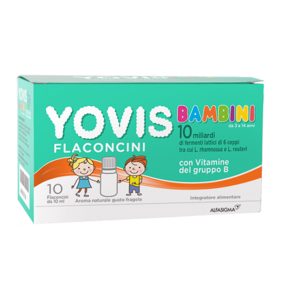 YOVIS BAMBINI FRAGOLA 10 FLACONCINI X 10 ML