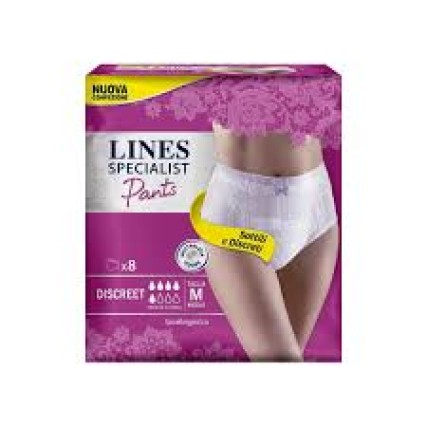 Lines Specialist Discreet Medium 8 Pezzi