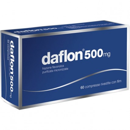 DAFLON 60 COMPRESSE RIVESTITE 500 mg