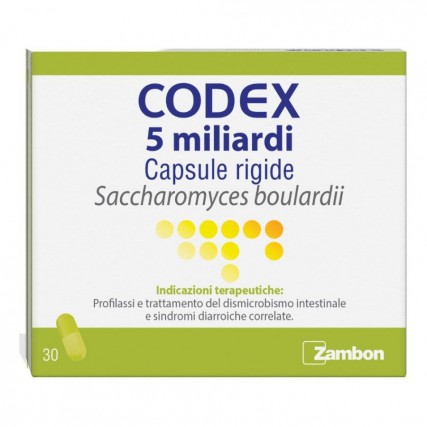CODEX 5 MILIARDI 250 mg 30 CAPSULE