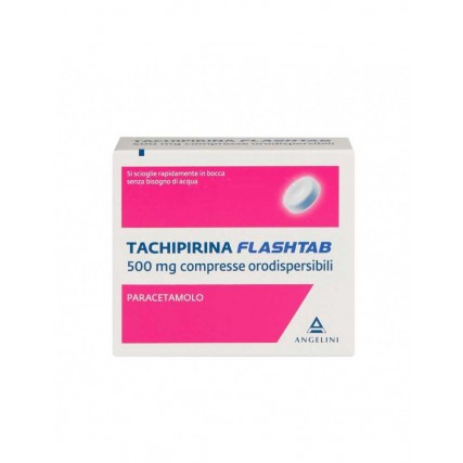 TACHIPIRINA FLASHTAB 16 COMPRESSE ORODISPERSIBILI 500 mg