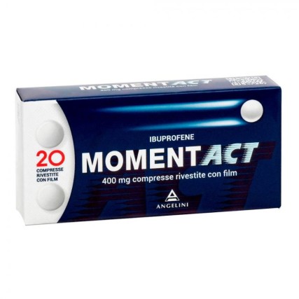 MOMENTACT 20 COMPRESSE RIVESTITE 400 mg