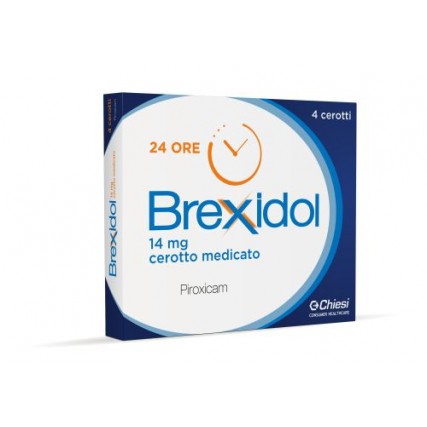 BREXIDOL 4 CEROTTI MEDICATI 14 mg