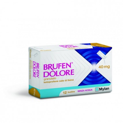 BRUFEN DOLORE ORALE GRANULATO 12 BUSTINE 40 mg