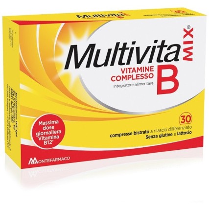 MULTIVITAMIX VIT COMPLESSO B 30 COMPRESSE BISTRATO