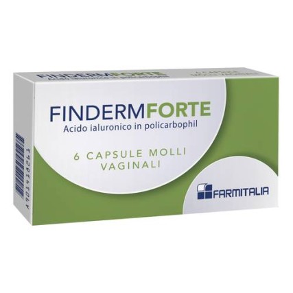 FINDERM FORTE CAPSULE MOLLI VAGINALI CONFEZIONE DA 6 PEZZI