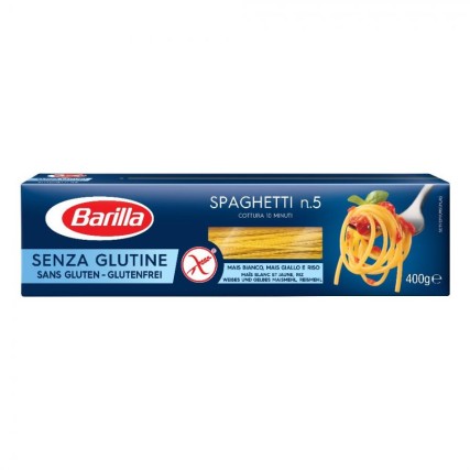 BARILLA SPAGHETTI SENZA GLUTINE 5 400 GRAMMI