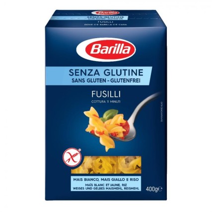 BARILLA FUSILLI SENZA GLUTINE 400 GRAMMI