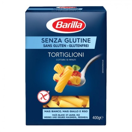 BARILLA TORTIGLIONI SENZA GLUTINE 400 GRAMMI