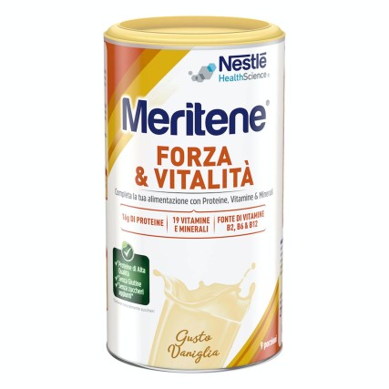 MERITENE FORZA E VITALITA'  ALIMENTO ARRICCHITO VANIGLIA 270 GRAMMI POLVERE