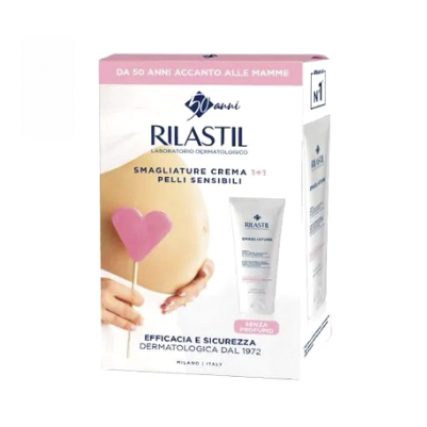 RILASTIL SMAGLIATURE PER PELLI SENSIBILI BIPACCO 1+1 (200+200 ML)