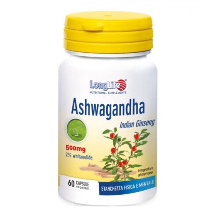 LONGLIFE ASHWAGANDHA 60 CAPSULE
