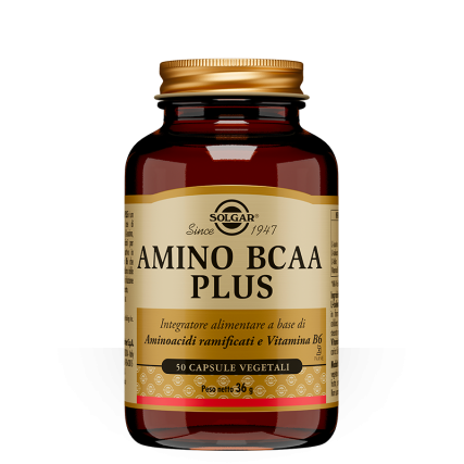 AMINO BCAA Plus 50 Cps SOLGAR