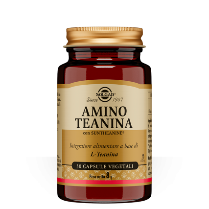 AMINO TEANINA 30CPS VEG SOLGAR