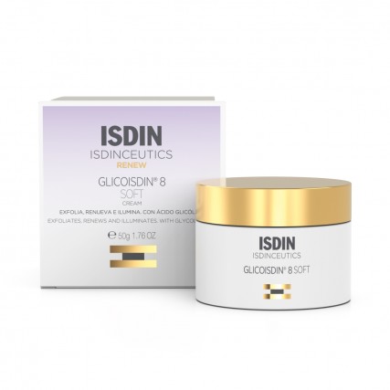 ISDINCEUTICS GLICOISDIN 8 SOFT CREAM 50 ML