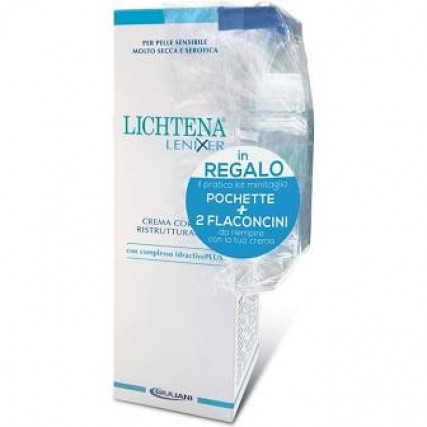 LICHTENA LENIXER CREMA 350 ML + POCHETTE + 2 FLACONCINI VUOTI