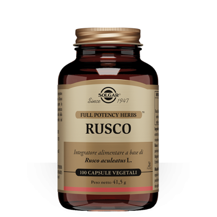 SOLGAR RUSCO 100 CAPSULE VEGETALI