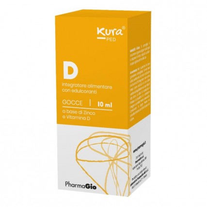 KURA PED D INTEGRATORE ALIMENTARE VITAMINA D E ZINCO FLACONE DA 10 ML