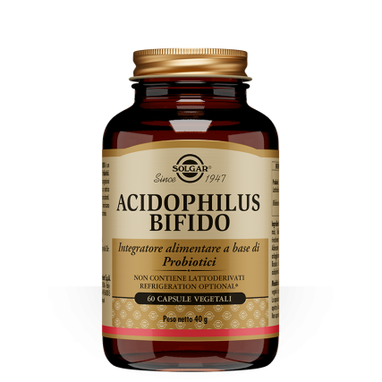 ACIDOPHILUS BIFIDO 60 CAPSULE SOLGAR
