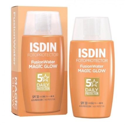 ISDIN FOTOPROTECTOR SPF30  FUSION WATER MAGIC GLOW 50 ML