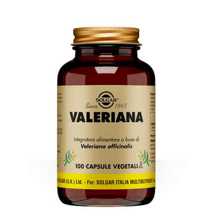 SOLGAR VALERIANA 100 CAPSULE VEGETALI