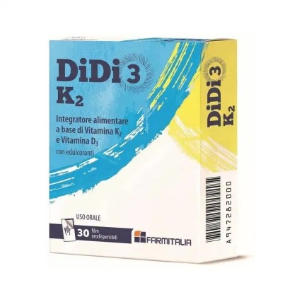 DIDI3 K2 FARMITALIA 30 FILM ORODISPERSIBILI