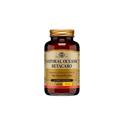 SOLGAR NATURAL OCEANIC BETACARO 60 PERLE
