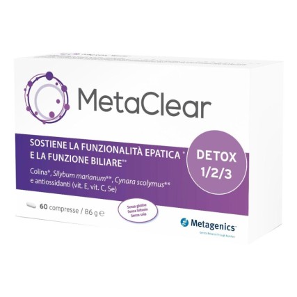 METACLEAR INTEGRATORE ALIMENTARE 60 COMPRESSE