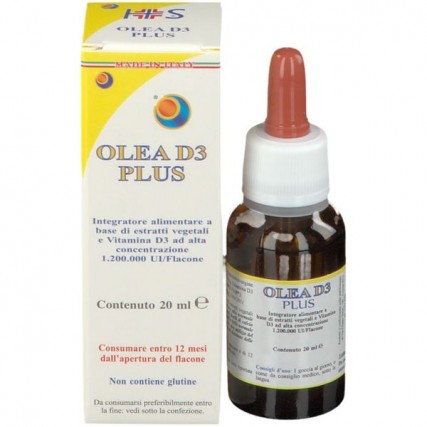 OLEA D3 PLUS GOCCE INTEGRATORE ALIMENTARE 20 ML