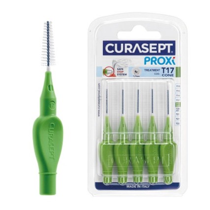 CURASEPT PROXI T17 CONE VERDE/GREEN 5 PEZZI