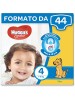 HUGGIES TAGLIA 4 UNISTAR 44 PEZZI