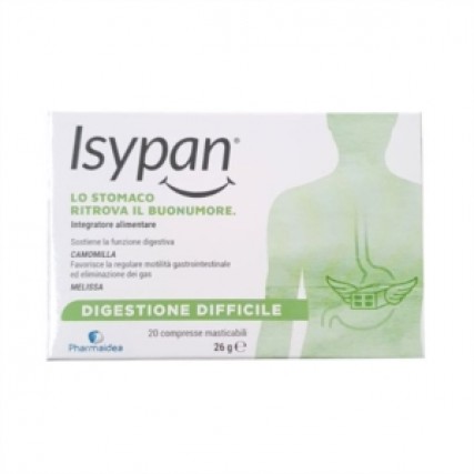 ISYPAN DIGESTIONE DIFFICILE 20 COMPRESSE MASTICABILI