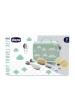 CHICCO SET VIAGGIO IGIENE SPAZZOLA + PETTINE + SPUGNA + FORBICI + TAGLIAUNGHIE + LIMETTE
