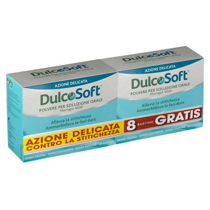 DULCOSOFT 20 BUSTINE BIPACCO 1+1 (40 BUSTINE)