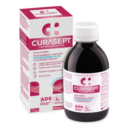 CURASEPT COLLUTORIO ADS DNA TRATTAMENTO LENITIVO 200 ML 0,20+