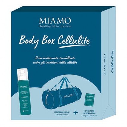 MIAMO BODY BOX CELLULITE + SCRUB + GADGET