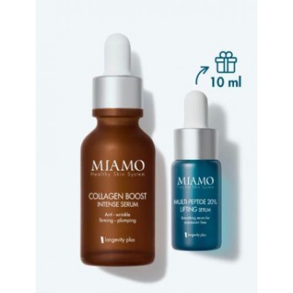 MIAMO COFANETTO 2024 FILL&LIFT 1 RUGHE DI TONO COLLAGEN 30 ML + 1 MULTI PEPTIDE 10 ML