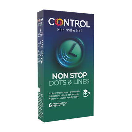 CONTROL*N-Stop Dots&Lines 6pz