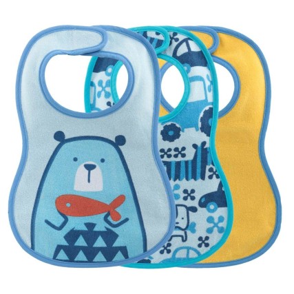 CHICCO BAVAGLINO PAPPA 6M 3 PEZZI BOY