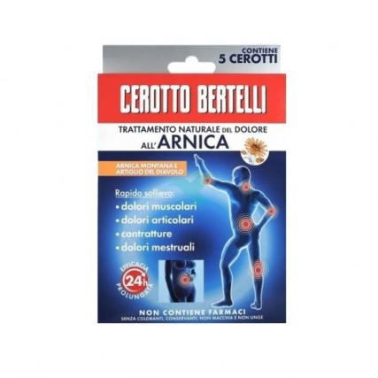 BERTELLI CEROTTO ARNIKOS 5 PEZZI