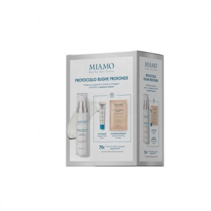 MIAMO COF RETINOL CREAM 1 CREMA RETINOL 1% 50 ML + 1 RENEWALPEEL SERUM 5 ML + 1 INTENSE NOURISHING MASQUE 10 ML