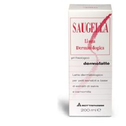 SAUGELLA DERMOLATTE 200 ML