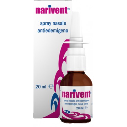 SPRAY NASALE ANTIEDEMIGENO NARIVENT FLACONE 20 ML