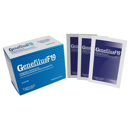 GENEFILUS F19 INTEGRATORE ALIMENTARRE 10 BUSTINE DA 2,5 GRAMMI