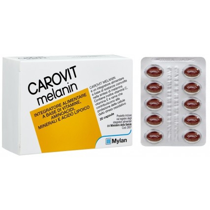 CAROVIT MELANIN SENZA BETACAROTENE  20 PERLE