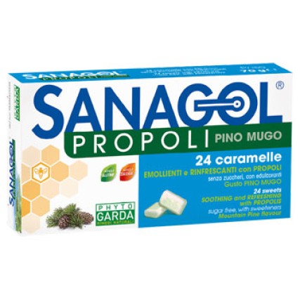 SANAGOL PROPOLI PINO MUGO 24 CARAMELLE