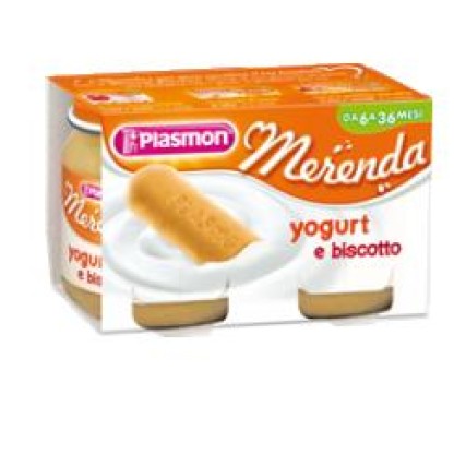 PLASMON Dessert Yog.Bisc2x120g