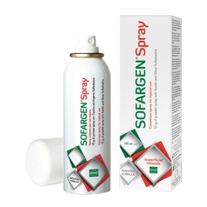 MEDICAZIONE IN POLVERE SOFARGEN SPRAY 10 GRAMMI